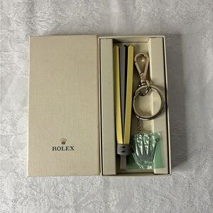 Rolex Keychain withTassel and Crown Charm